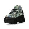 New Rock - MWALL009C13 Platform Boots - Green/Black Product image